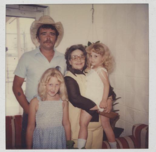 Melissa, Maria, Grandmother & Dad